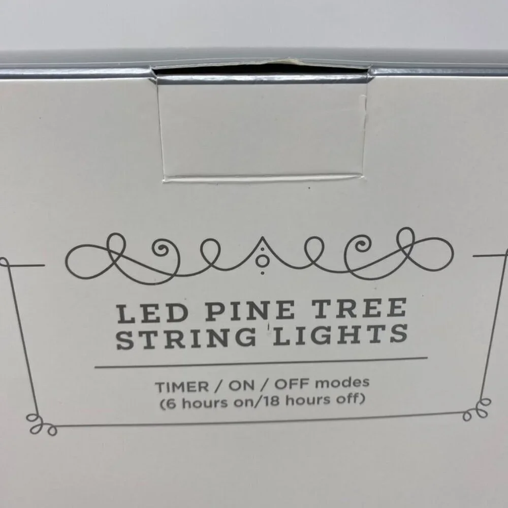 Target 8' Christmas Pine Tree 10 LED Battery Operated String Light Wondershop™